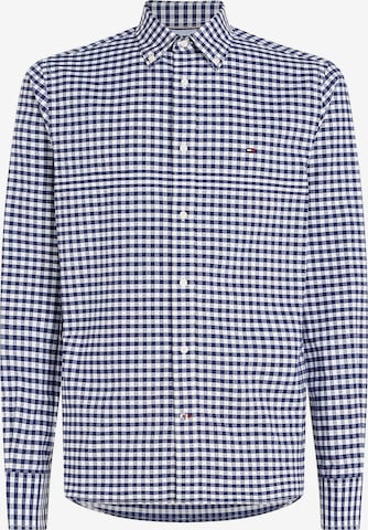 TOMMY HILFIGER Button Up Shirt in Blue: front