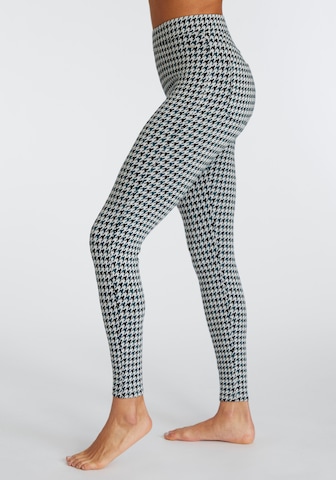 Skinny Leggings LASCANA en bleu