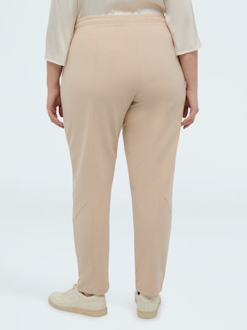 Fiorella Rubino Regular Broek in Beige