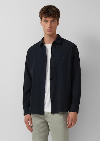 Coupe regular Chemise s.Oliver en noir : devant