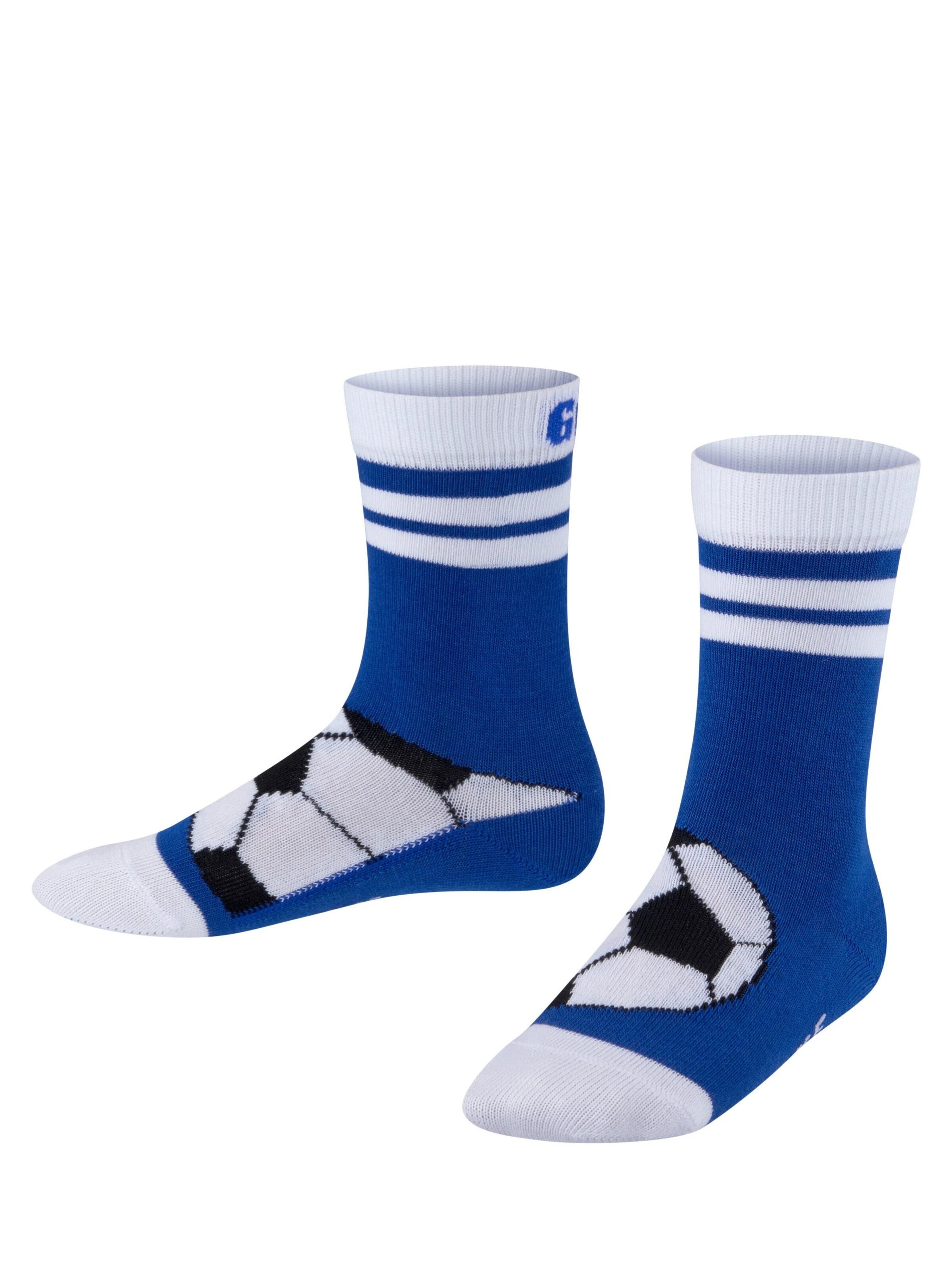 FALKE Socks 'Active Soccer' in Blue: front