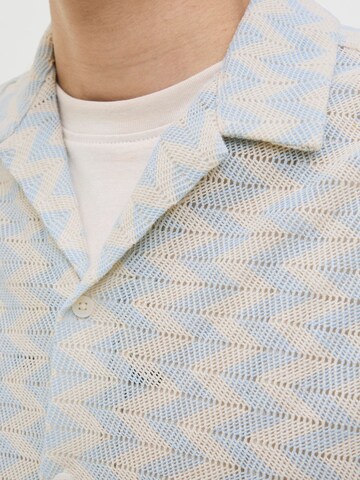 JACK & JONES Классический крой Рубашка 'JORSummer Luke' в Синий