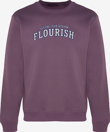 Trendyol Collegepaita värissä lila: etupuoli