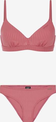 PROTEST Bikini 'PRTMANJA' in Pink: Vorderseite