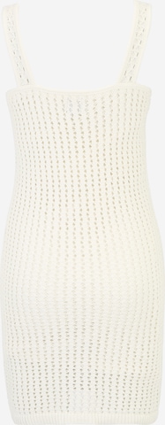 Gap Tall Pletené šaty - biela