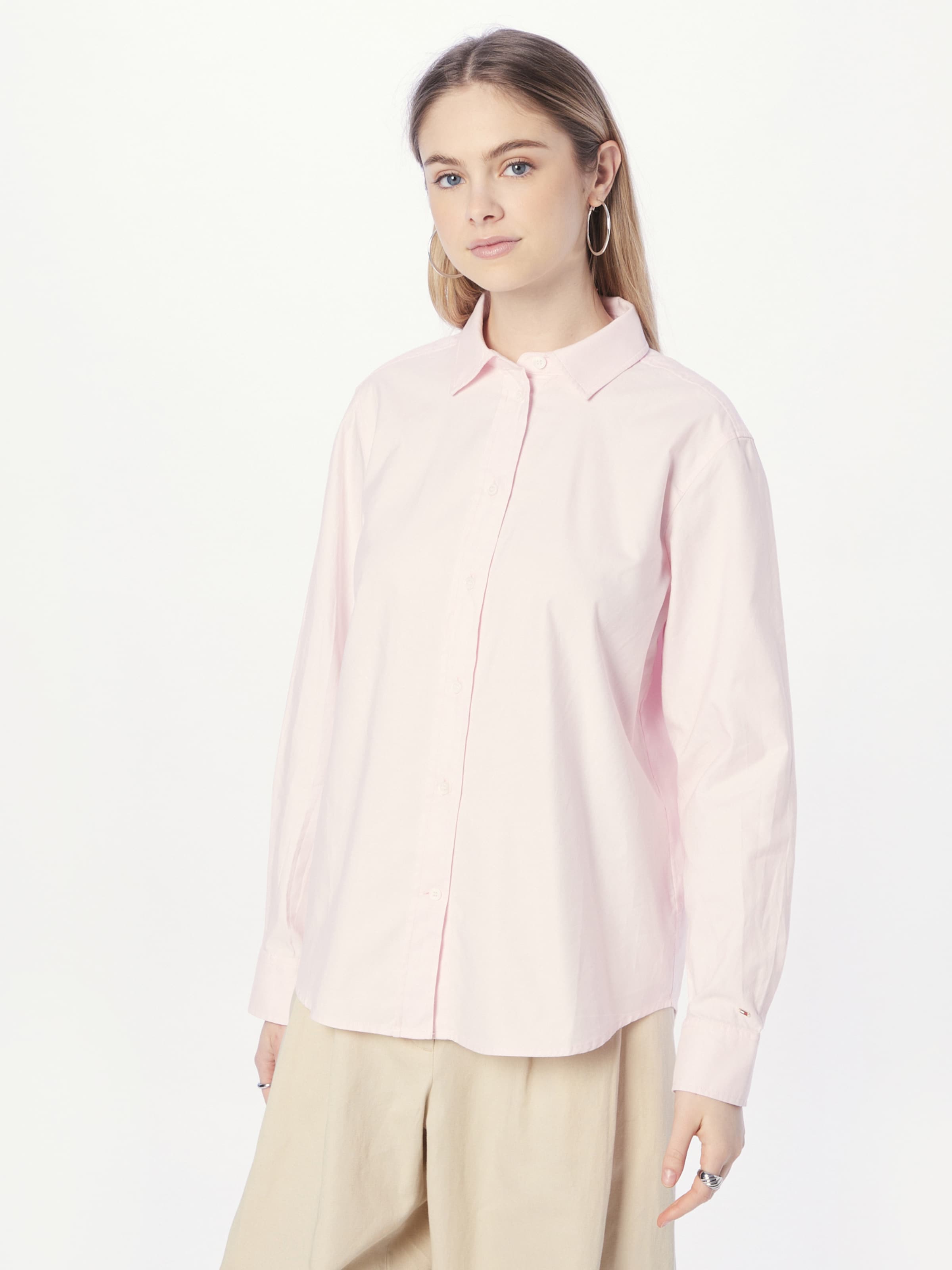 TOMMY HILFIGER Bluse YOU in Rosa | ABOUT