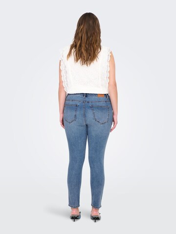 ONLY Carmakoma Skinny Jeans 'CARICONIC' in Blauw