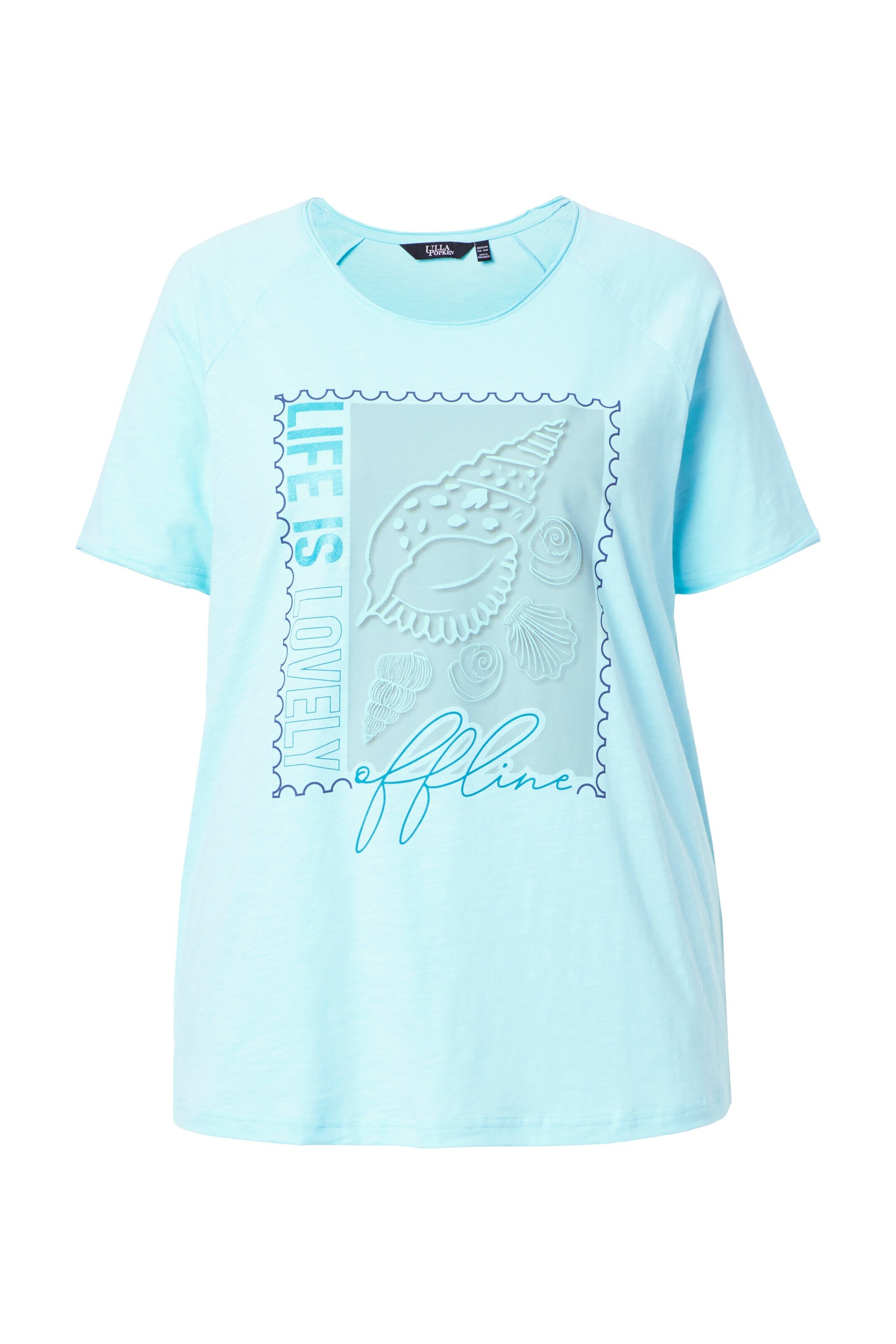 Ulla Popken Shirt in Blau: Vorderseite