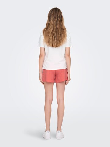 JDY T-Shirt 'Ninne' in Weiß