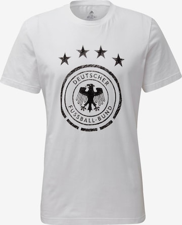 ADIDAS SPORTSWEAR T-Shirt 'DFB DNA' in Weiß: predná strana
