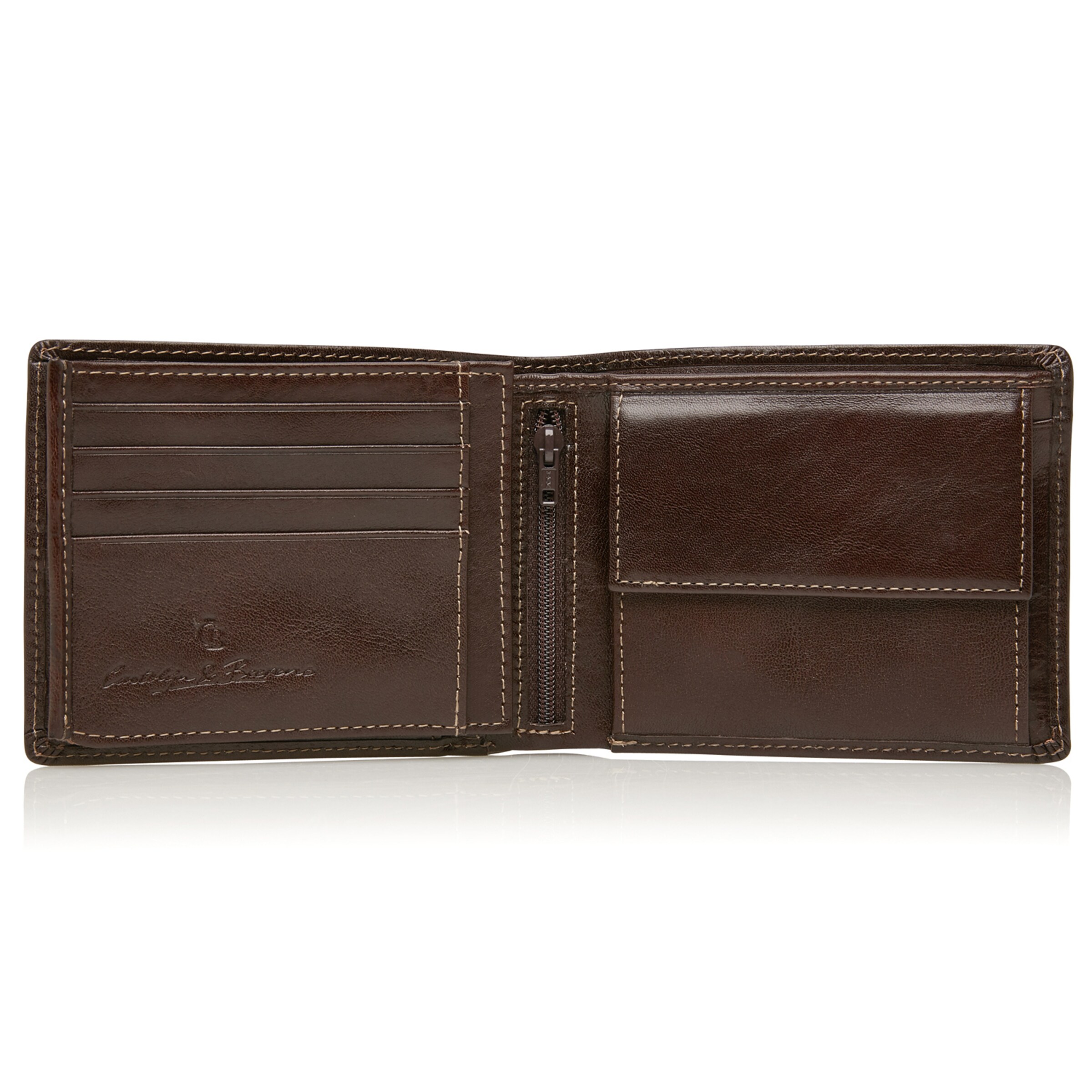 Portamonete 'Gaucho' di Castelijn & Beerens in marrone