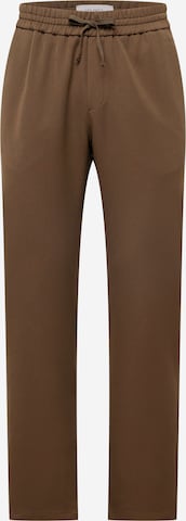 Regular Pantalon 'Patrick' Les Deux en marron : devant