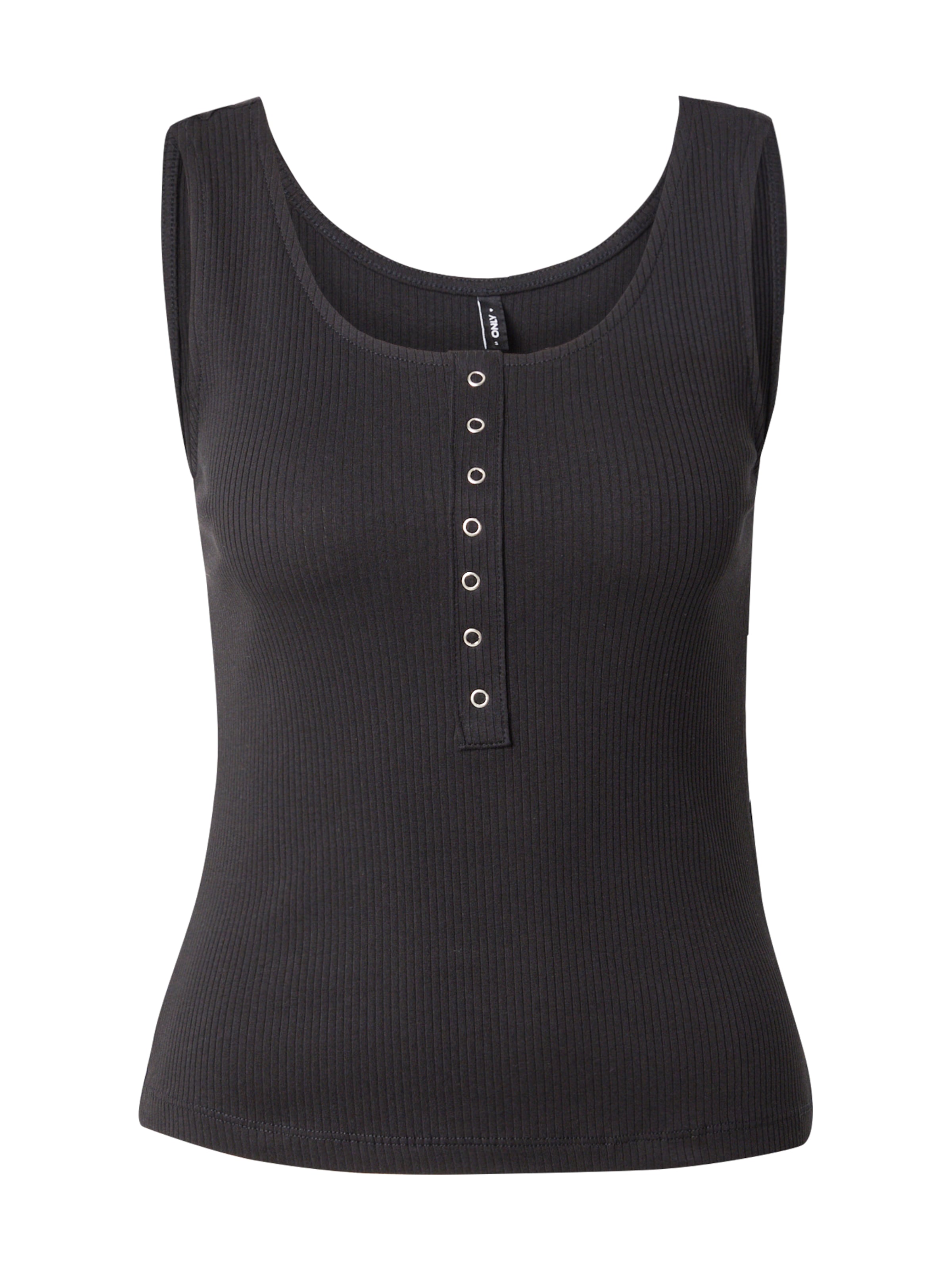 ONLY Top 'ONLSIMPLE' in Black: front