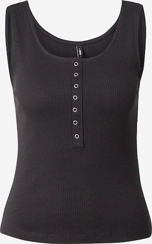 Top 'ONLSIMPLE' di ONLY in nero: frontale