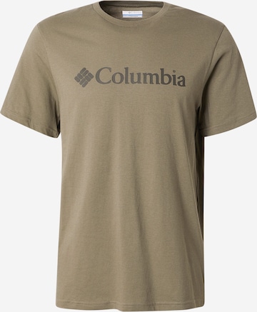 žalia COLUMBIA Sportiniai marškinėliai: priekis