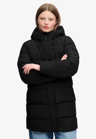 Veste d’hiver Superdry & Co en noir : devant