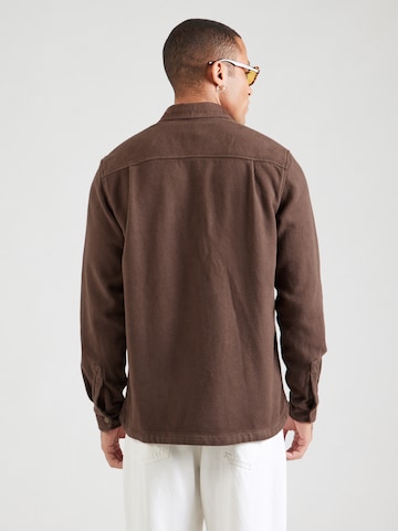 TIMBERLAND Regular fit Srajca | rjava barva