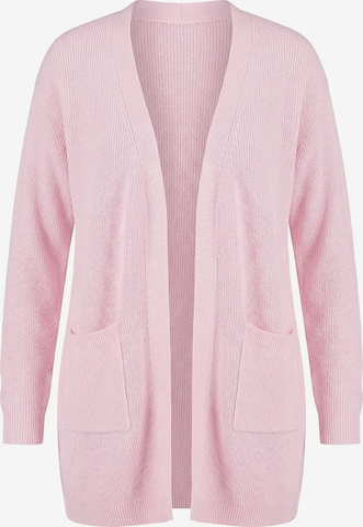 Ulla Popken Strickjacke in Pink: Vorderseite