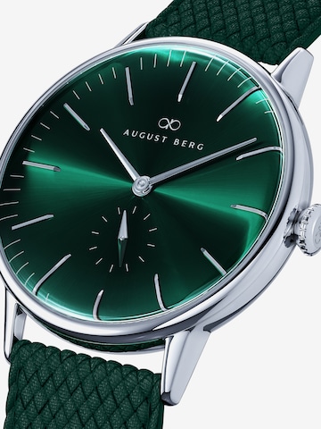 August Berg Analoog horloge 'Serenity' in Groen