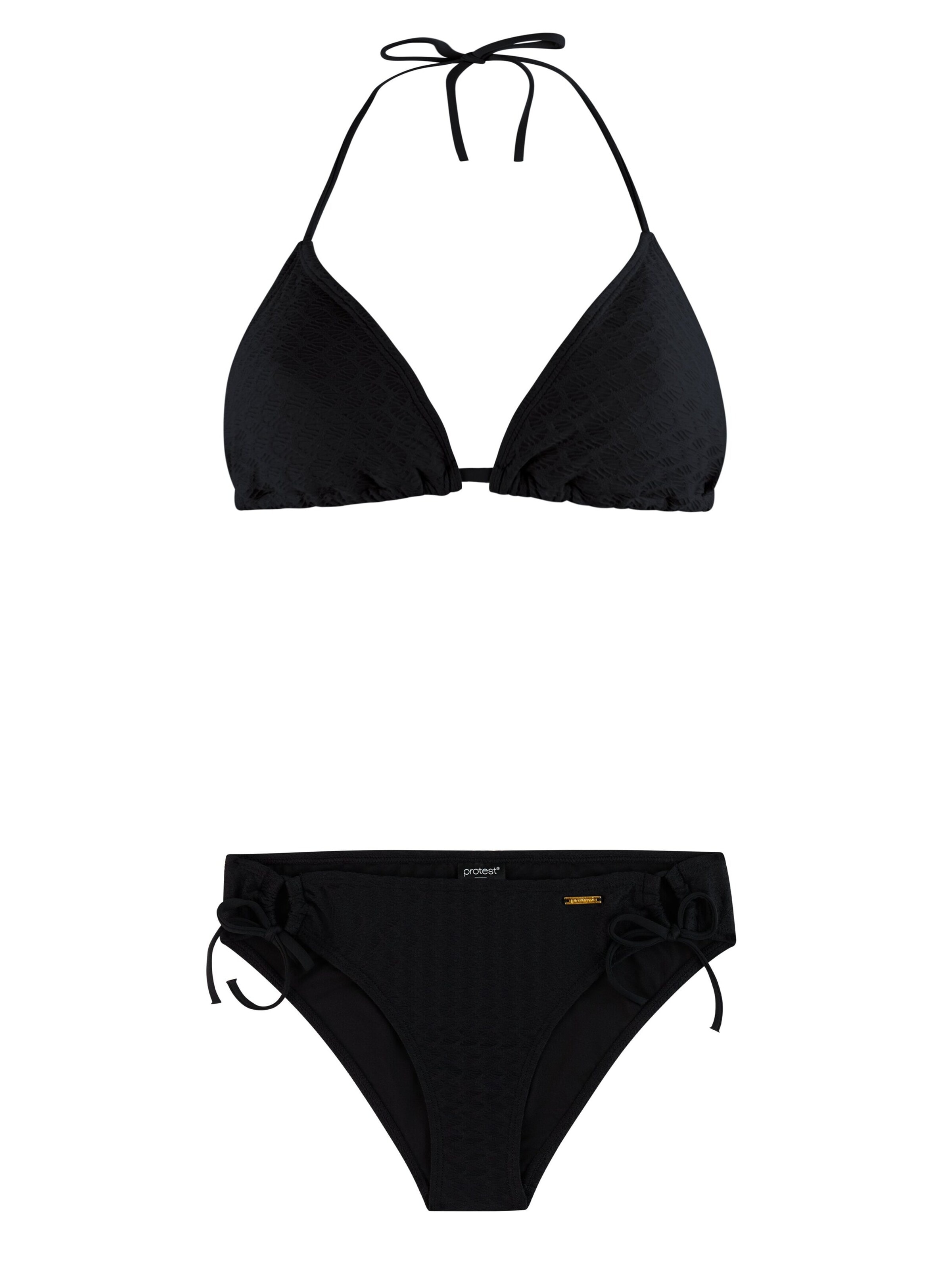 PROTEST Bikini 'PRTExit'‌‌‌‌‌‌‌‌‌ in Schwarz: Vorderseite