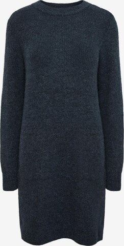 PIECES Knitted dress 'ELLEN' in Blue: front