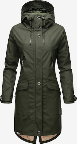 Manteau mi-saison 'Schötchen' NAVAHOO en vert : devant