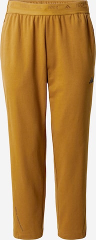 regular Pantaloni sportivi 'Base ' di ADIDAS PERFORMANCE in marrone: frontale
