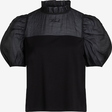 Karl Lagerfeld Toppi värissä musta: etupuoli