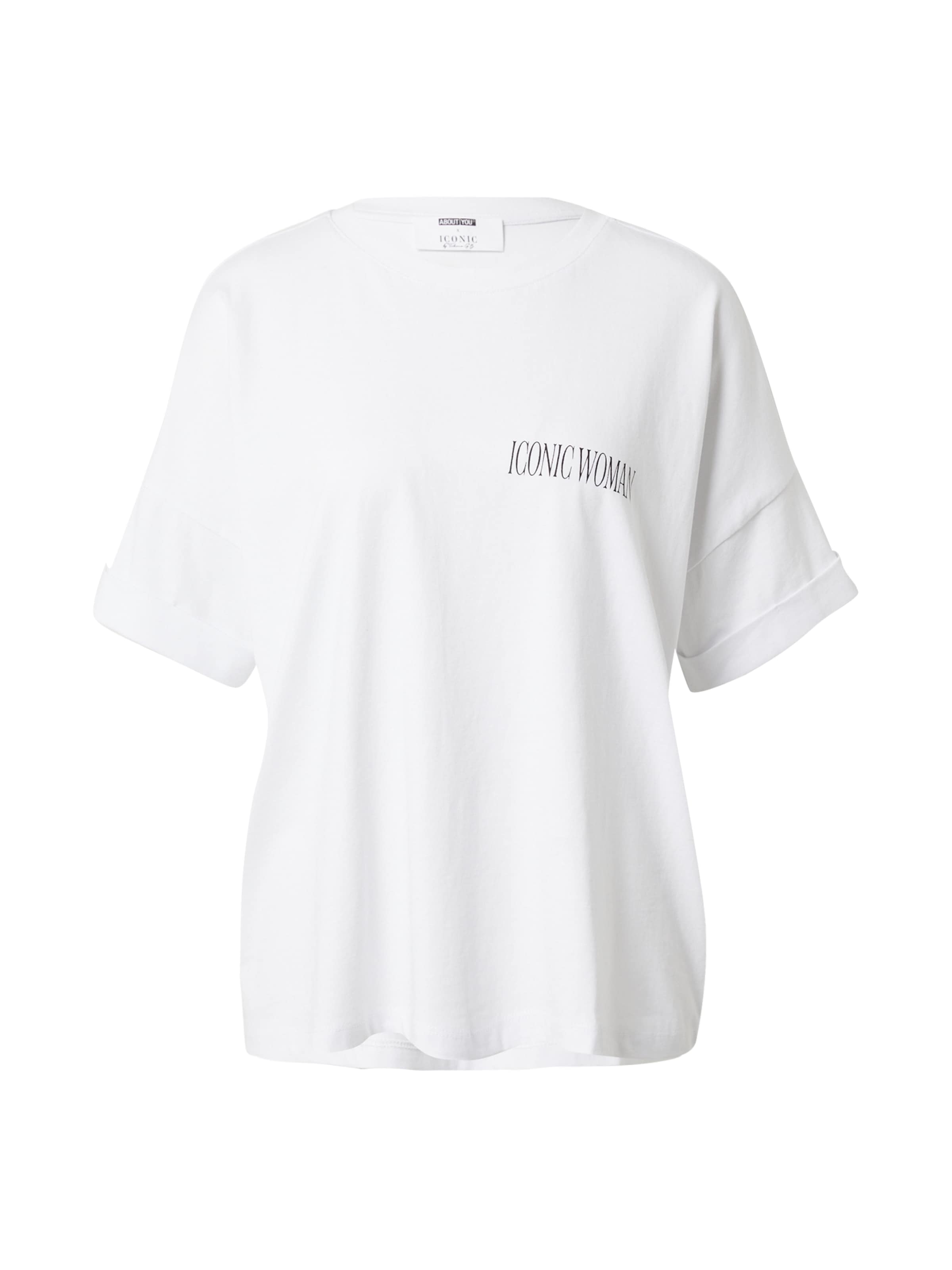 Promos T-shirt 'Charlie' x Iconic by Tatiana GB en Blanc 