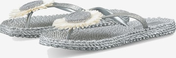 ILSE JACOBSEN Sandals 'Cheerful' in Silver: front