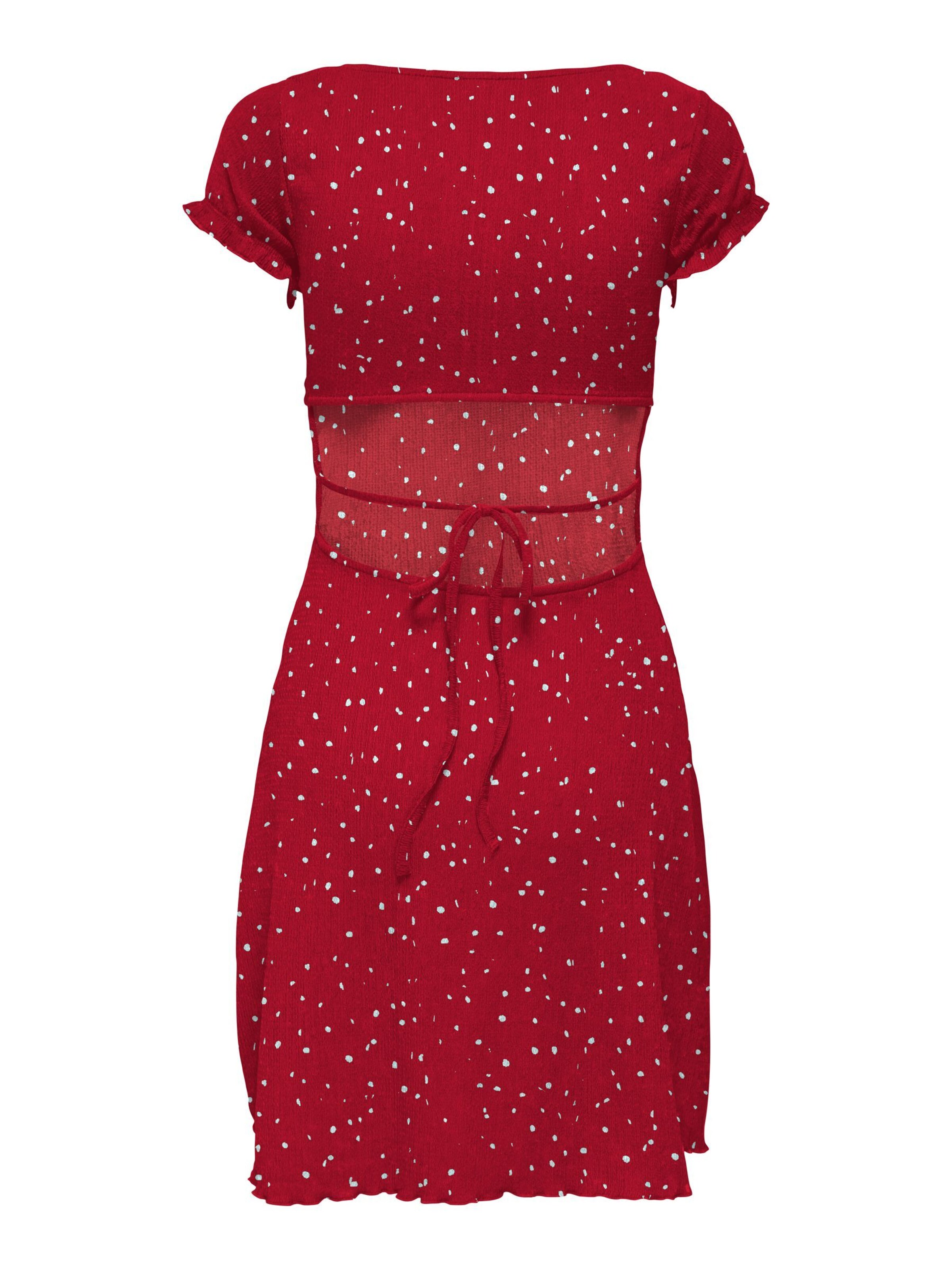 ONLY Kjole 'ONLHillary' i rød