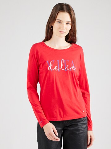 Key Largo - Camisa 'DOLCE' em vermelho: frente