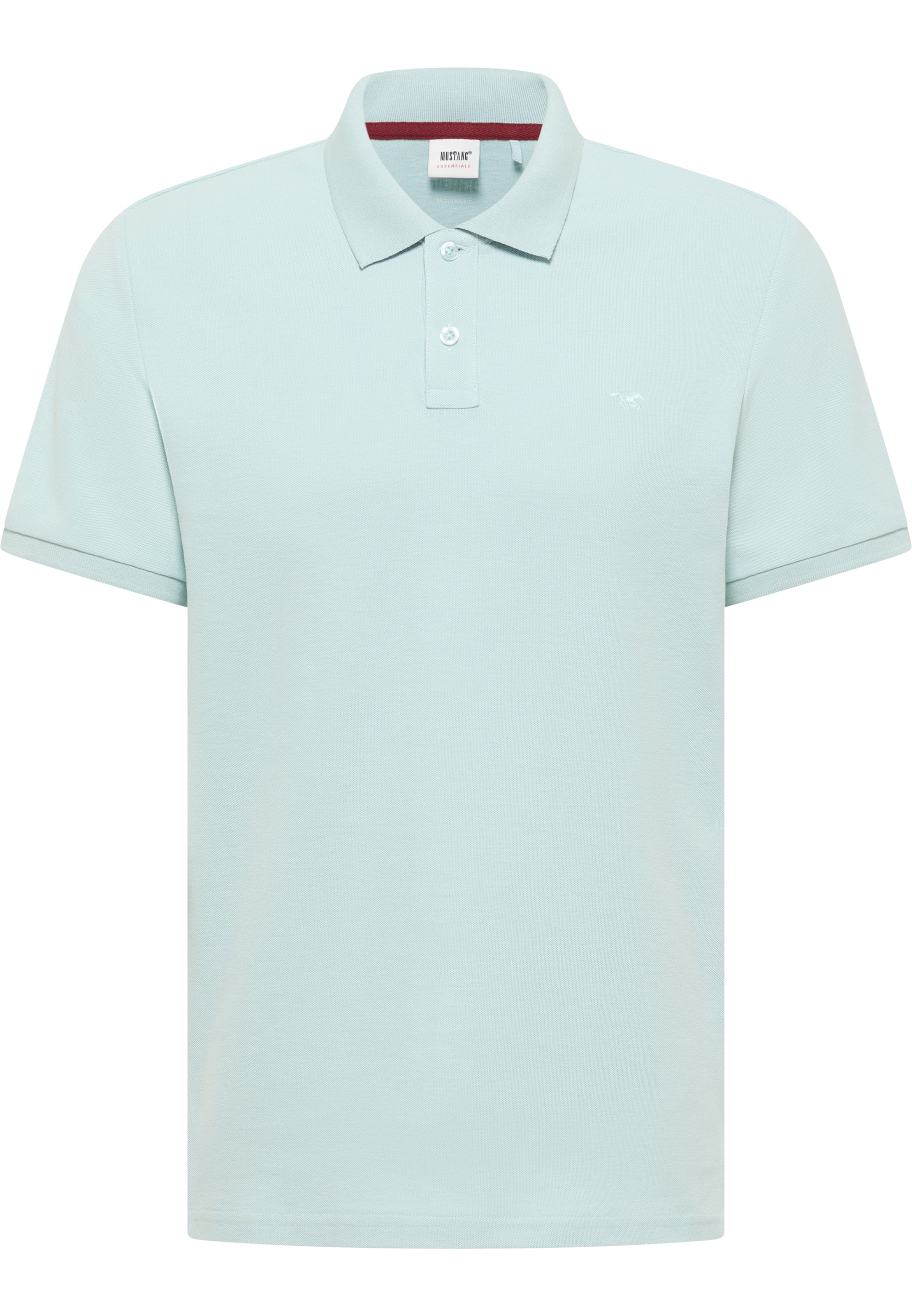 MUSTANG Poloshirt 'Style Palco' in Blau: Vorderseite