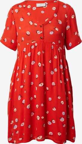 Kaffe Dress 'Tara' in Red: front