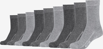 MUSTANG Socks 'True Denim' in Grey: front