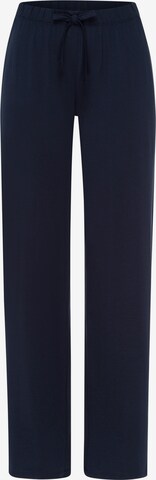 Hanro Pants ' Natural Wear ' in Blue: front
