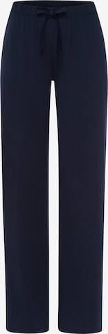 Hanro Pants ' Natural Wear ' in Blue: front