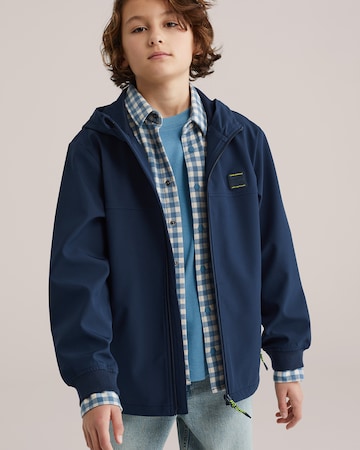 WE Fashion Átmeneti dzseki - kék: elől