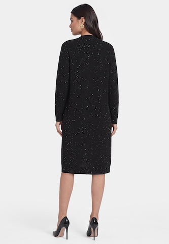 faina Gebreid vest in Zwart