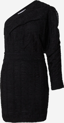 IRO Рокля за коктейл в черно: отпред