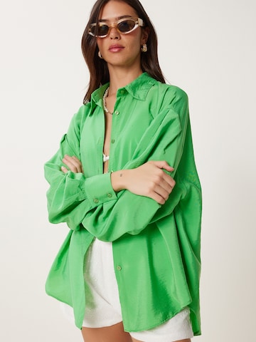 Happiness İstanbul Blúzka - Zelená