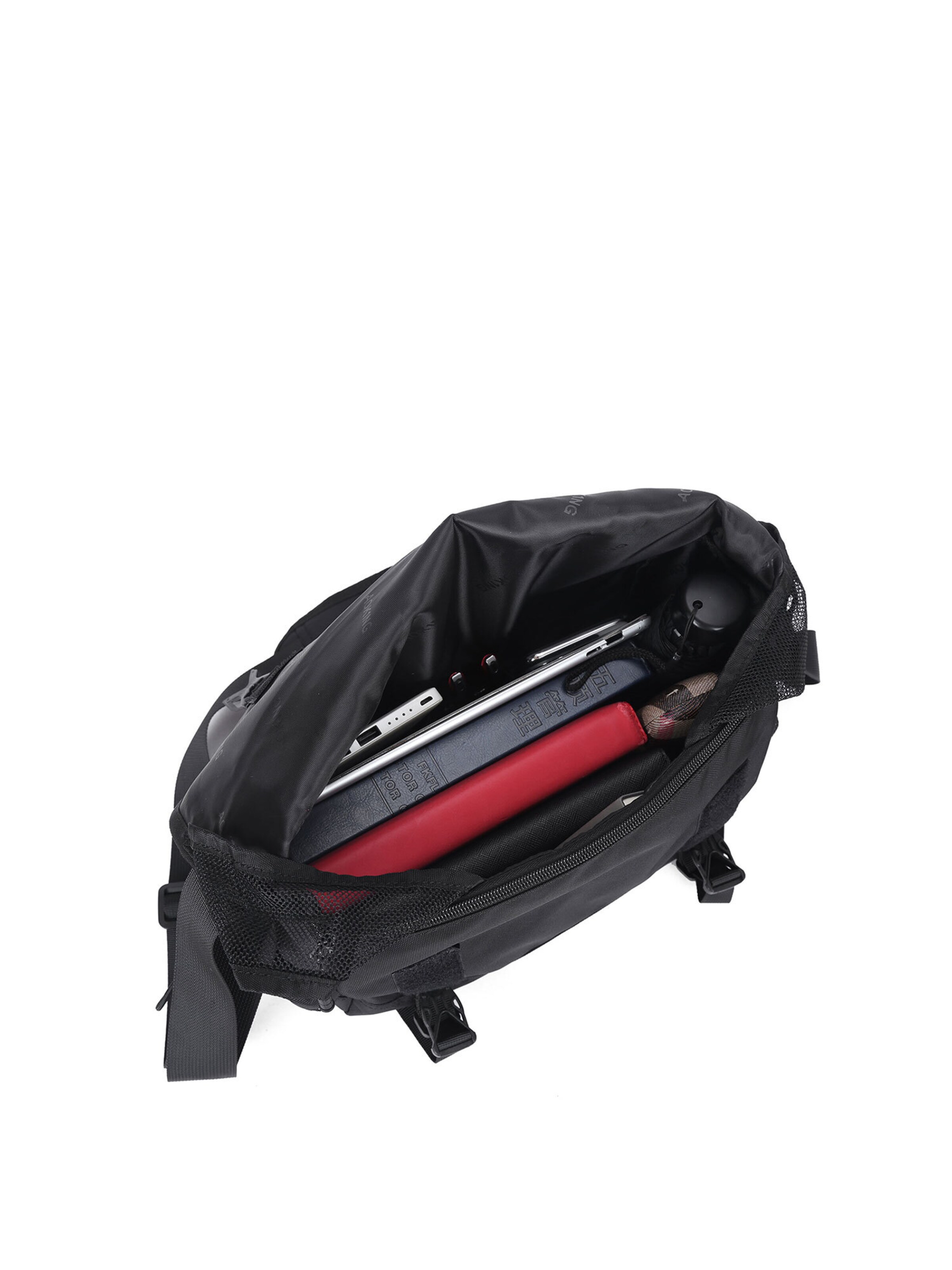 Sac bandoulière Aoking en noir