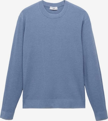 MANGO MAN Pullover 'Antigua' in Blau: Vorderseite