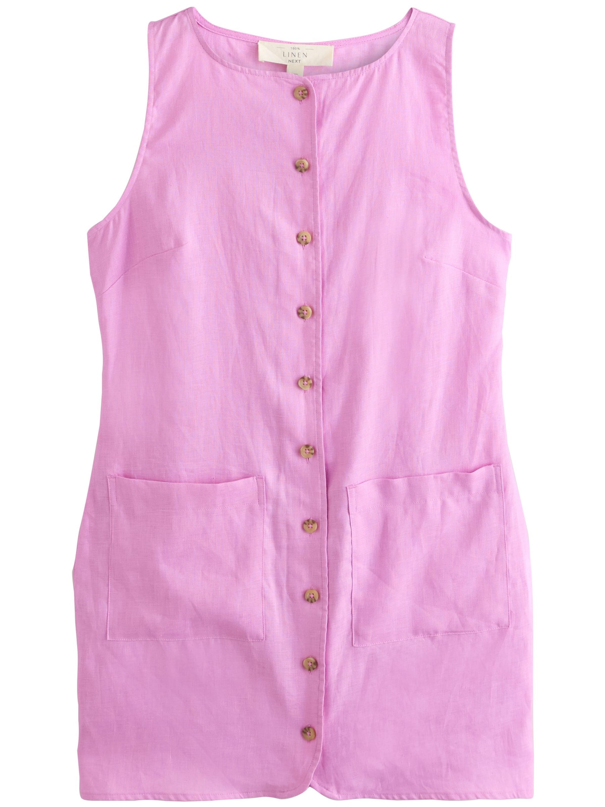 Next Sheath dress in Pink: front