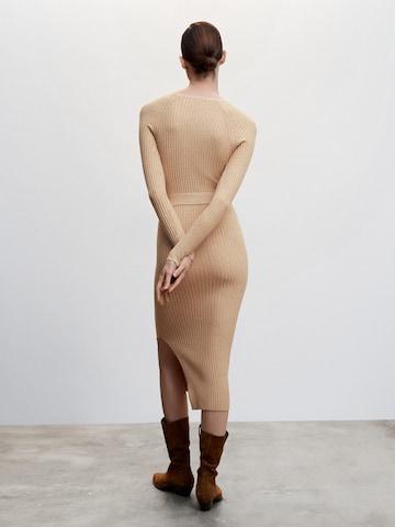 MANGO Kleid 'Goletav' in Beige