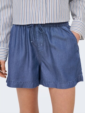 ONLYLoosefit Hlače 'ONLCHARIS' - plava boja