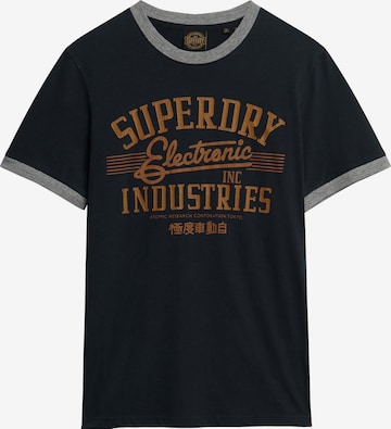 Superdry Shirt in Blauw: voorkant