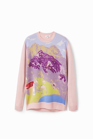 Pull-over 'M. Christian Lacroix' Desigual en rose