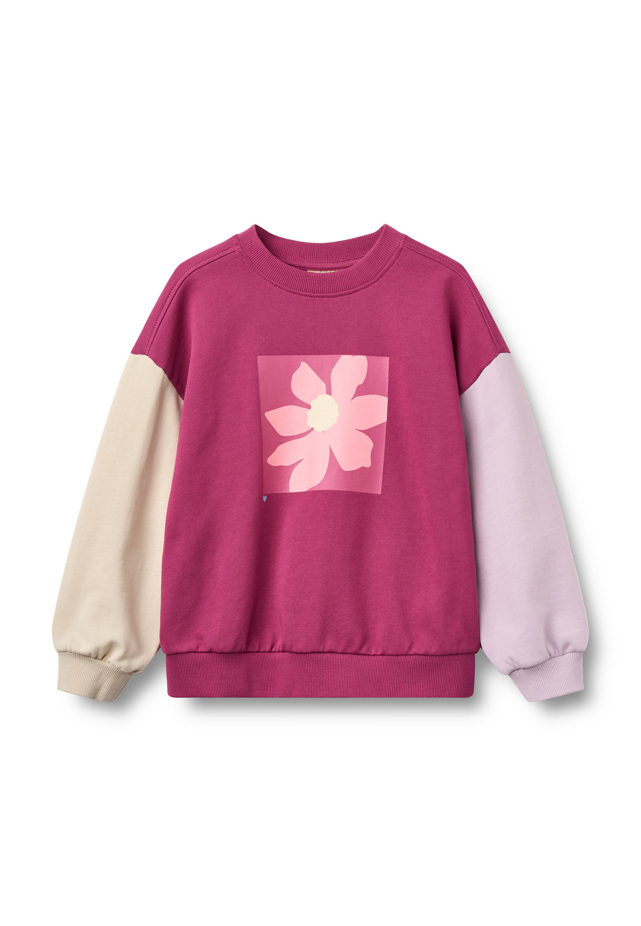 WHEAT Sweatshirt 'Elliot' in Pink: Vorderseite