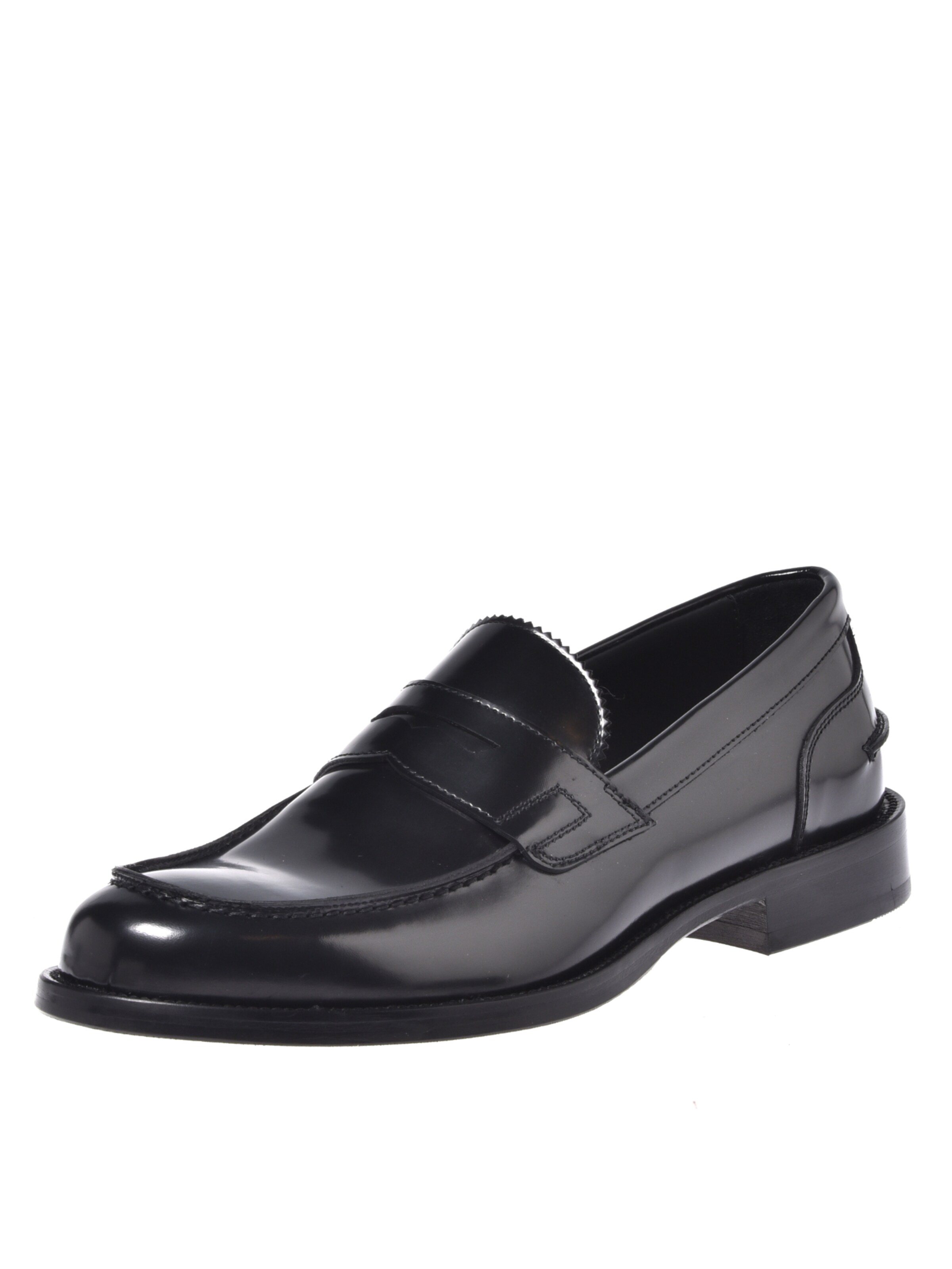 BALDININI Slip-ons in Black: front